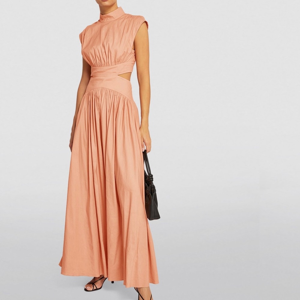 CAMILLA AND MARC
Linen-Blend Oriella Maxi Dress AUS 8